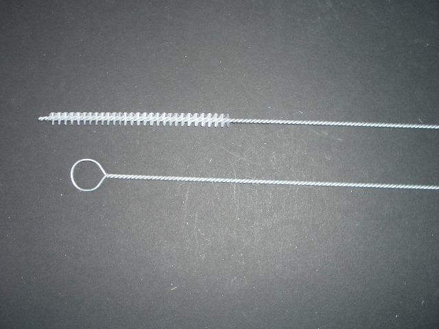 Reinigungsbrste Nylon, sehr weich und flexibel, Durchmesser 7/420 mm