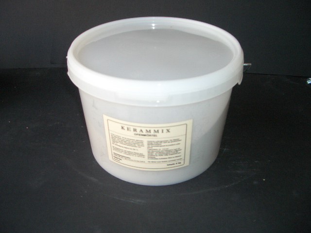 KERAMIX- weiß Schamottemörtel Eimer 5 kg