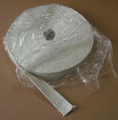 FIRE-CERAM-TAPE 80x3 mm/Rolle 25 m, Keramikfaserband Inconelldraht verstrkt