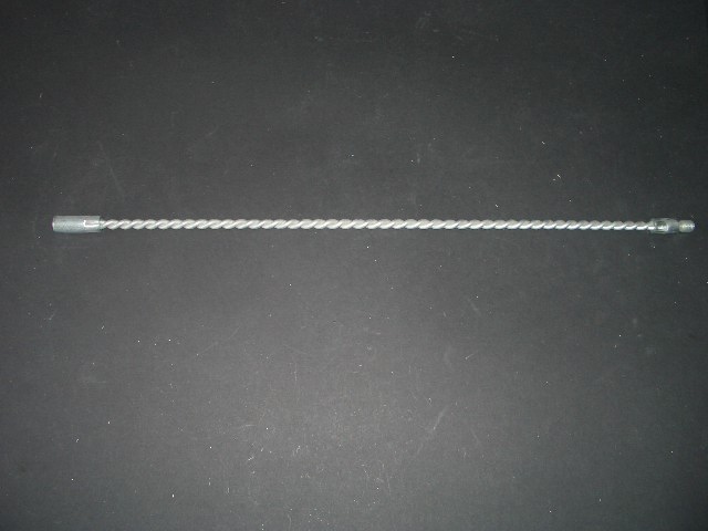 Bürstenstiele-Verlängerung, 4-fach gedreht 1000 mm M12 i/a